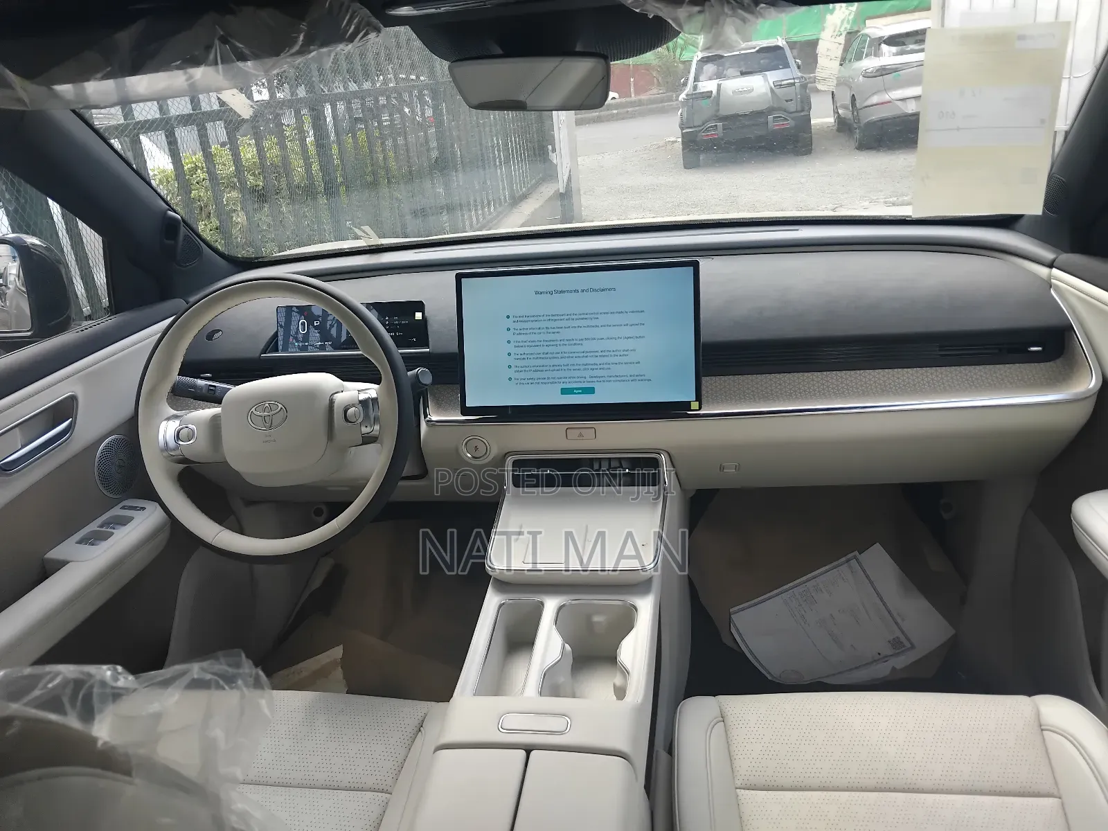 New Toyota bZ3 2025 White