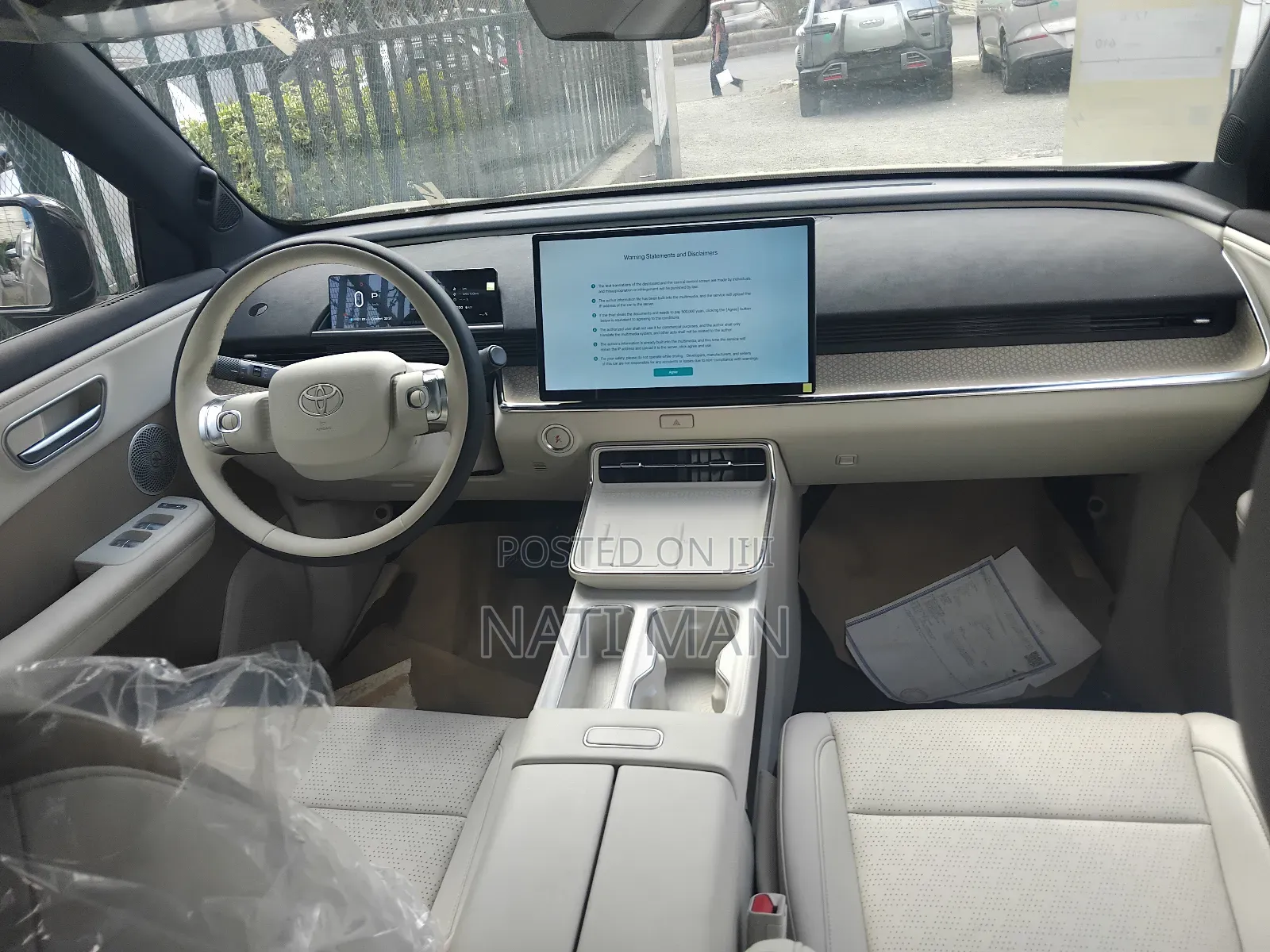 New Toyota bZ3 2025 White