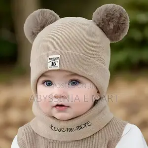 Kids Wind Proof Hat and Scarf