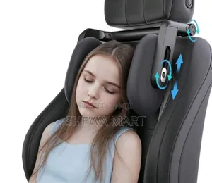 3-axis Linkage Dual Hook Multifunctional Car Headrest, Thick Memory