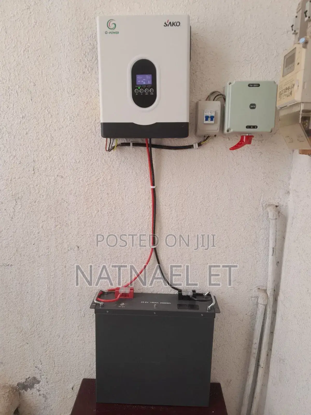 2.7kw Inverter Lithium Battery
