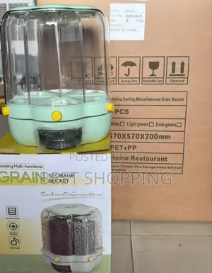 Rotating Storage Box Bucket Kitchen Organization Rotating Barrel 10
