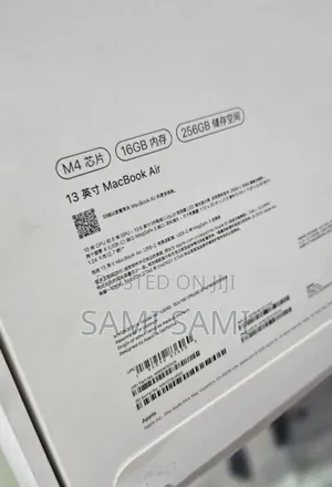 New Laptop Apple MacBook Air 2025 M4 13-inch 8GB Apple M4 SSD 256GB