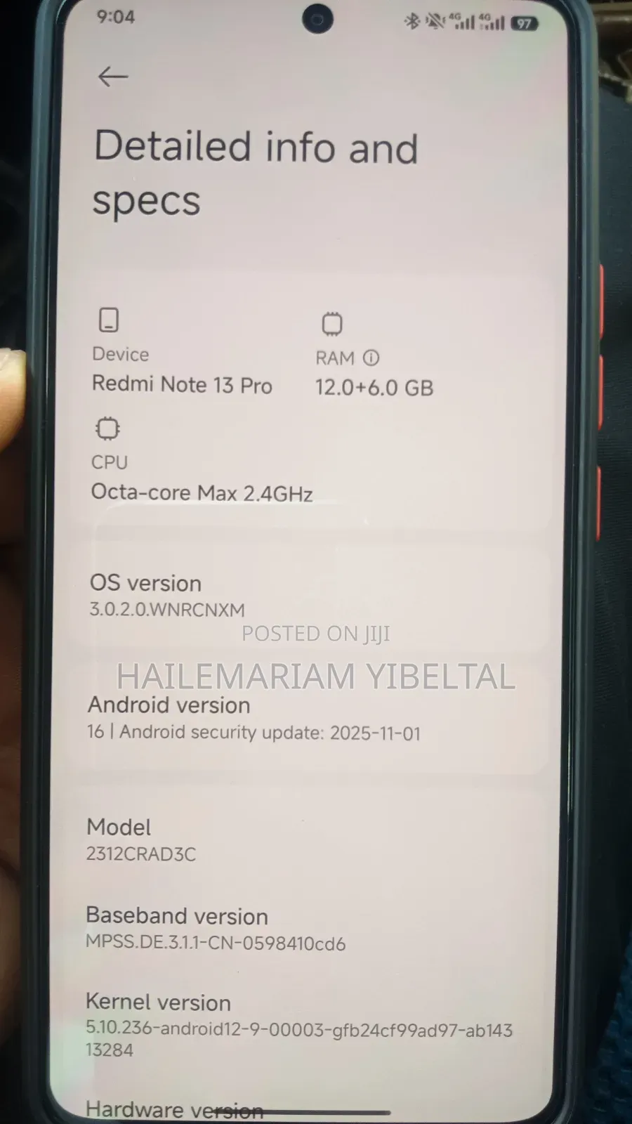 New Xiaomi Redmi Note 13 Pro 512 GB Bronze
