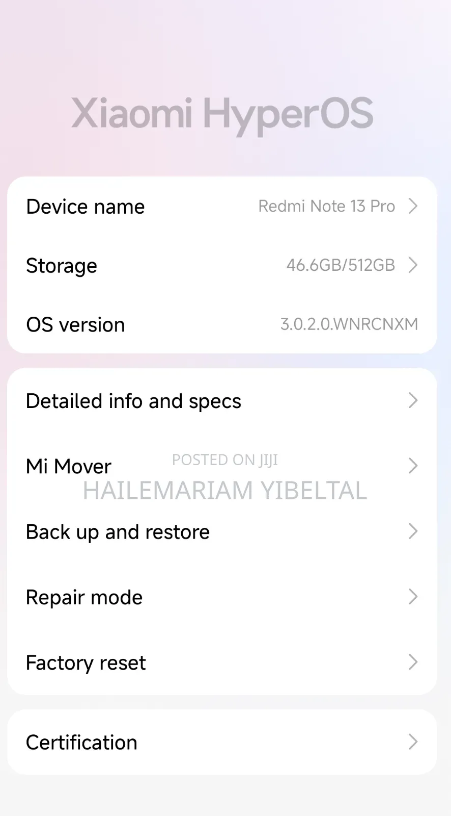 New Xiaomi Redmi Note 13 Pro 512 GB Bronze