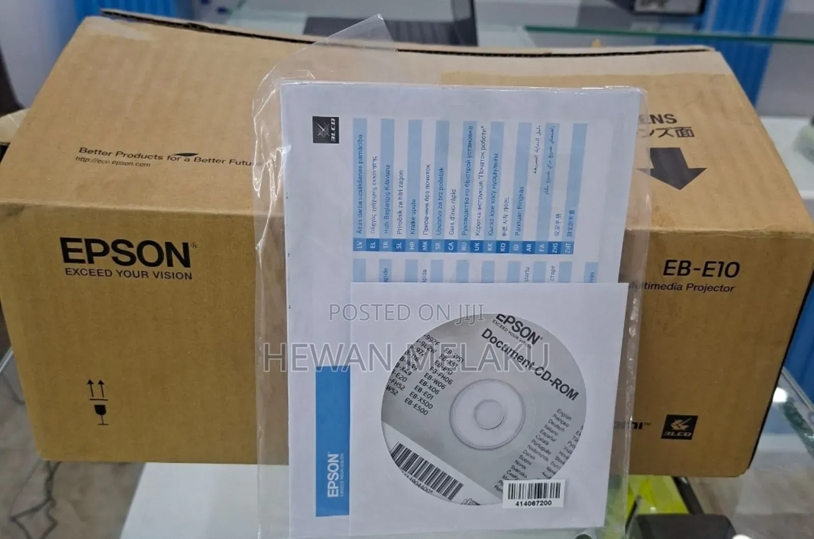 Brand New Epson Projector Model: Eb-E10