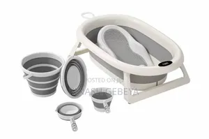 5in1 Kids Foldable Bath Tub Set