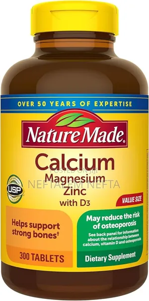 Nature Made Calcium Magnesium Zinc With Vitamin D3