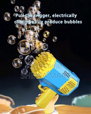 Bubble Blower Toy for Kids, Summer Pool Party Water Bubble Maker Toy G