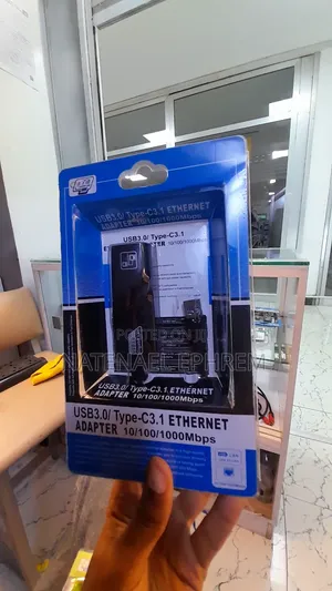 Usb 3 and Type -C Usb to Ethernet