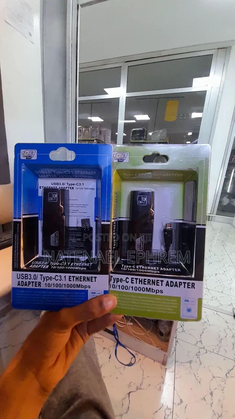 Usb 3 and Type -C Usb to Ethernet