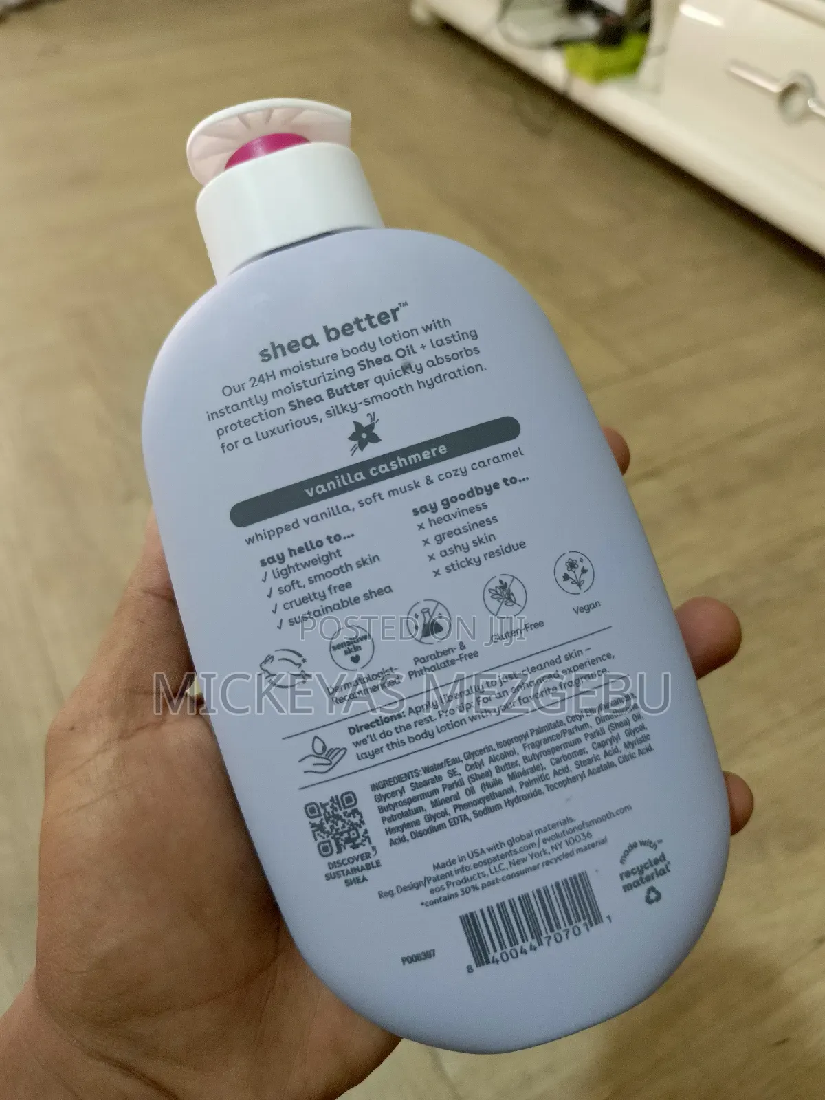 Eos Shea Better Body Lotion From Usa