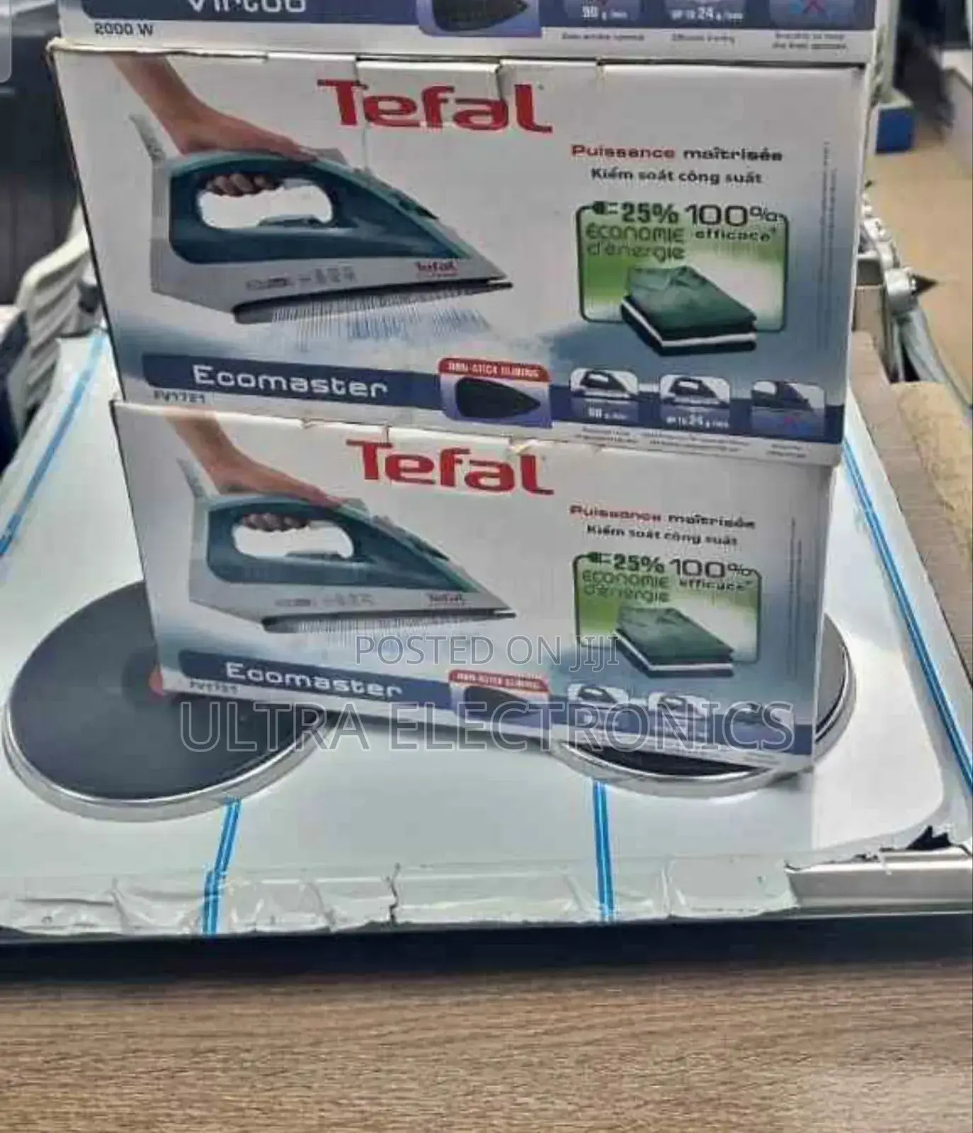 Tefal Ecomaster Steam Iron, Model Fv1721m0.