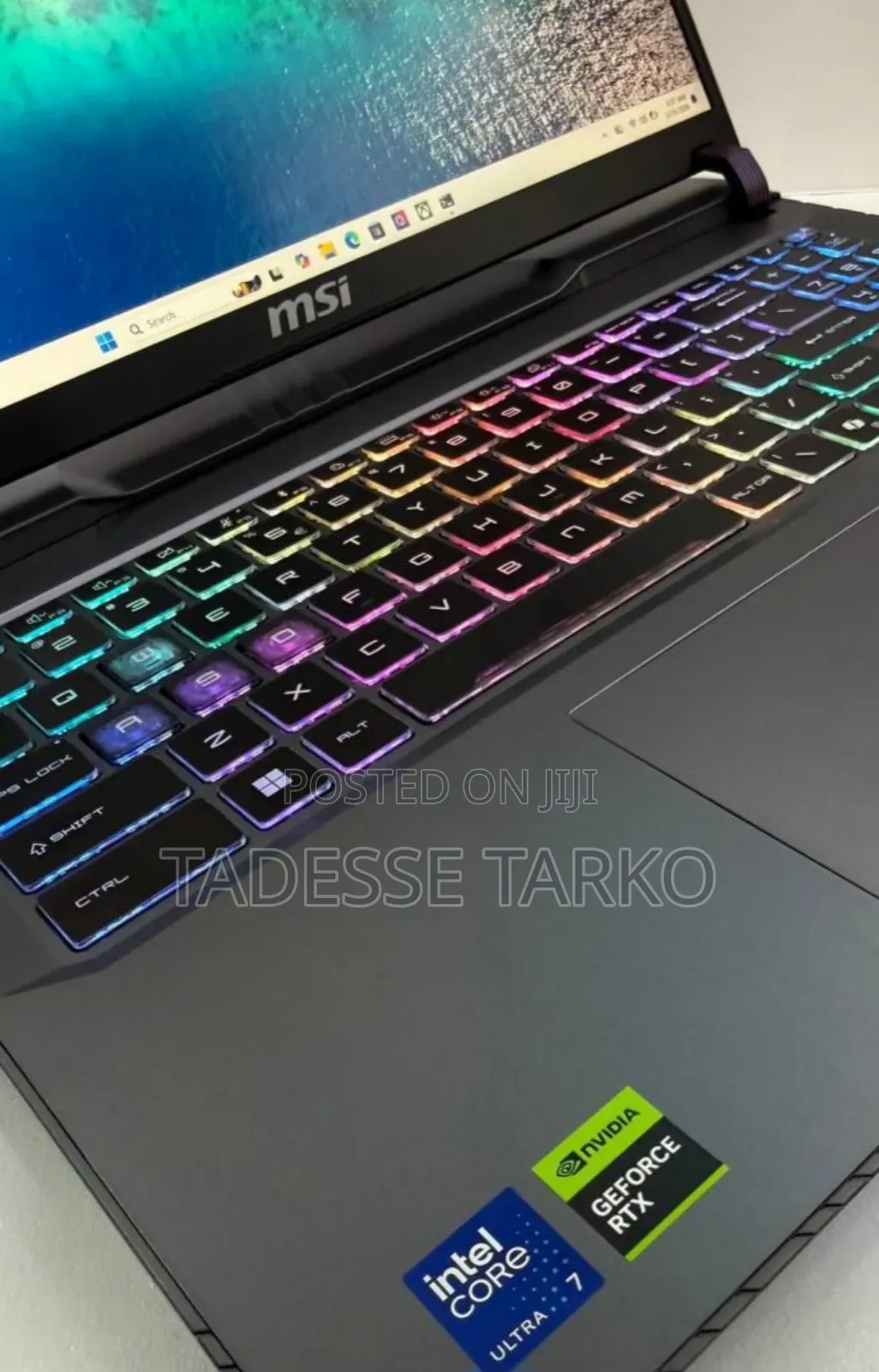 New Laptop MSI Vector 16 HX AI A2XWIG 32GB Intel Core Ultra 7 SSD 512GB