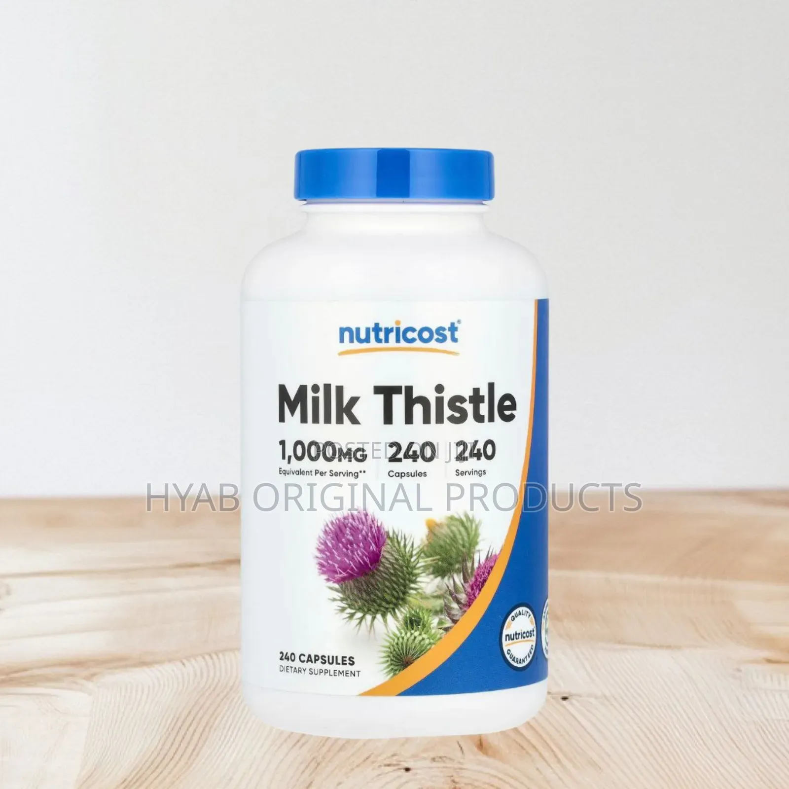 Milk Thistle, 1000 Mg, 240 Capsules