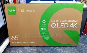 Syinix Tv 65” Qled – Uhd | Smart Tv | Frameless Design