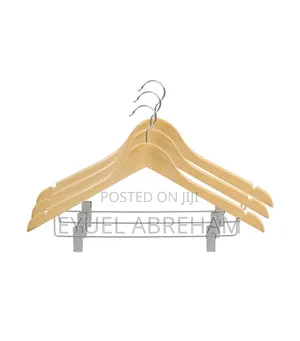Premium Wood Hanger With CLJPS
