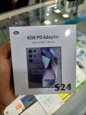 45w (Pd) Fast Charging Ultra S24 Mobile Phone Charger