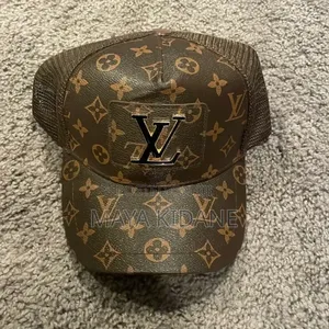 Lv Leather Hat