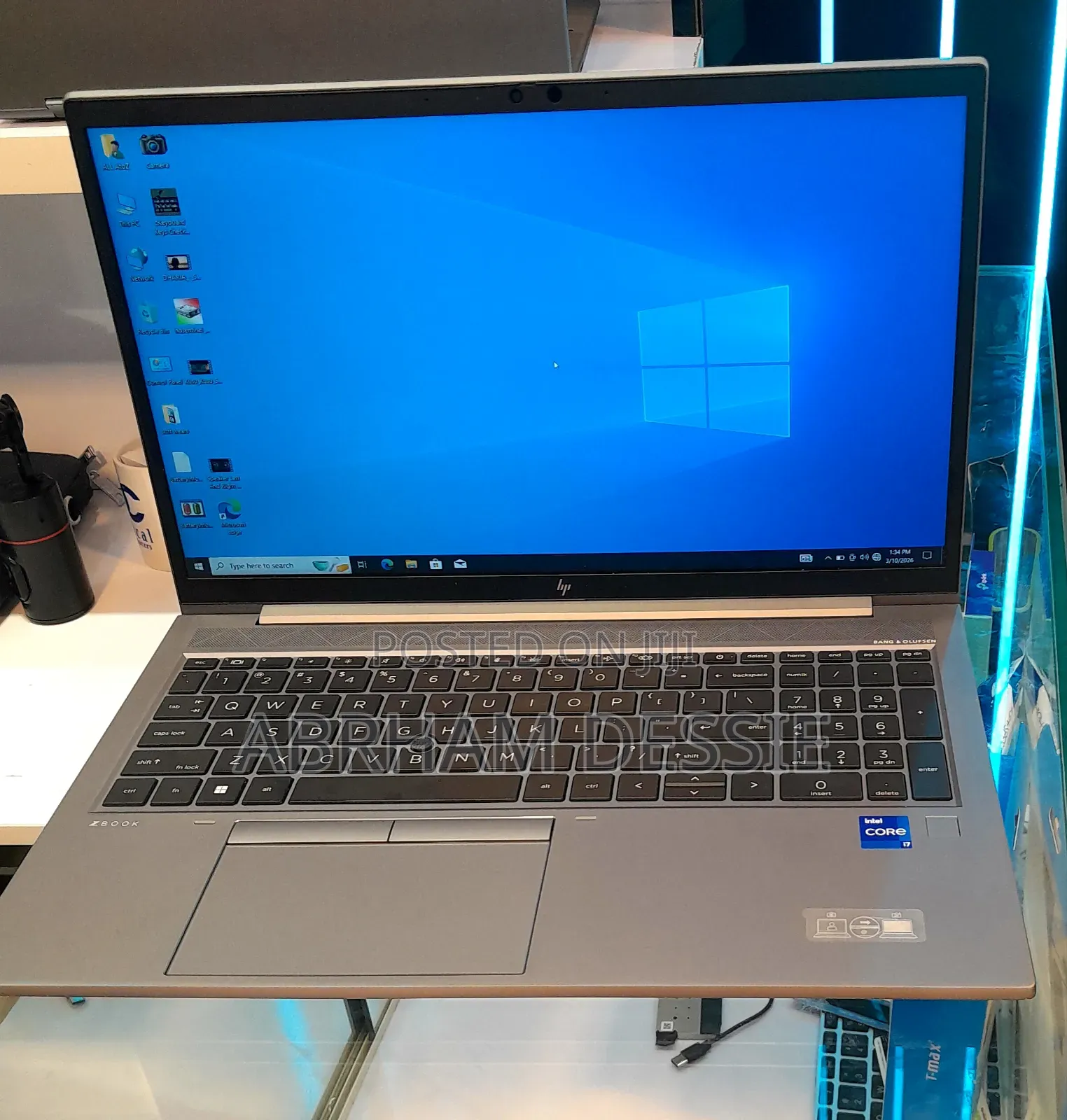 New Laptop HP ZBook 15 16GB Intel Core i7 SSD 512GB