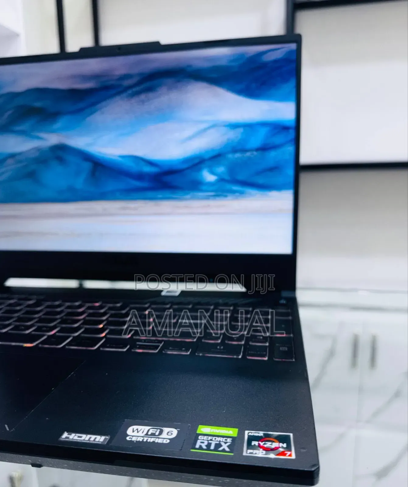 New Laptop Asus TUF Gaming A15 16GB AMD Ryzen 7 SSD 512GB