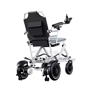 Folded Wheelchair Electric够盡hand, Safe and Reliable, the Joystick