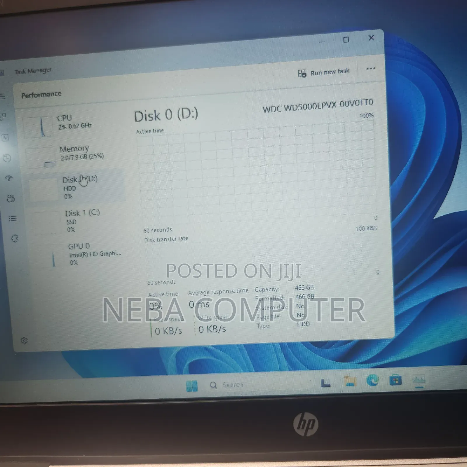 Laptop HP EliteBook 820 G3 8GB Intel Core i5 HDD+SSD 640GB