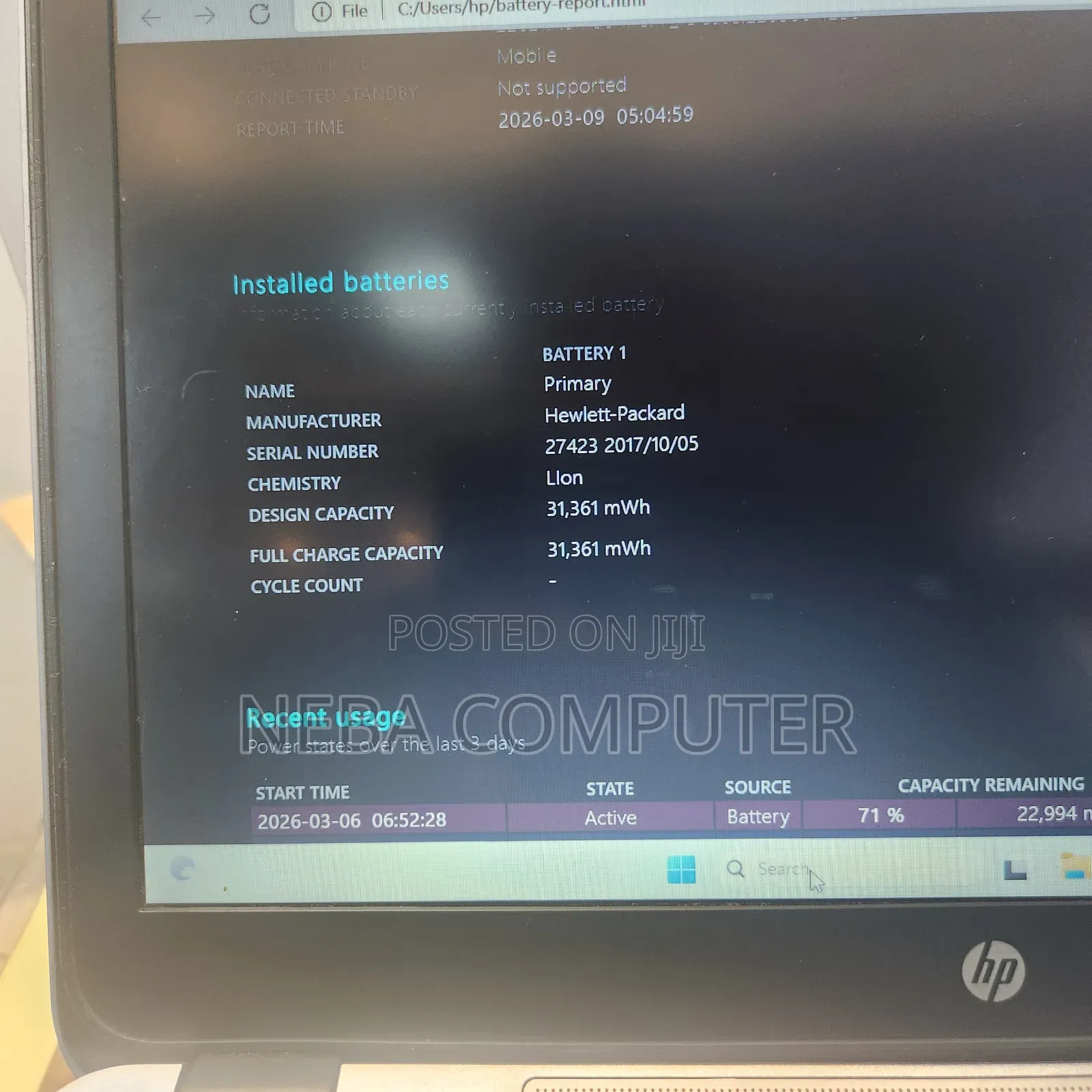 Laptop HP EliteBook 820 G3 8GB Intel Core i5 HDD+SSD 640GB
