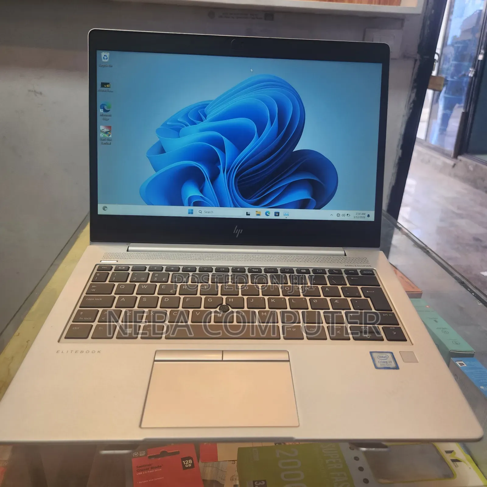 New Laptop HP EliteBook 840 8GB Intel Core i7 SSD 512GB