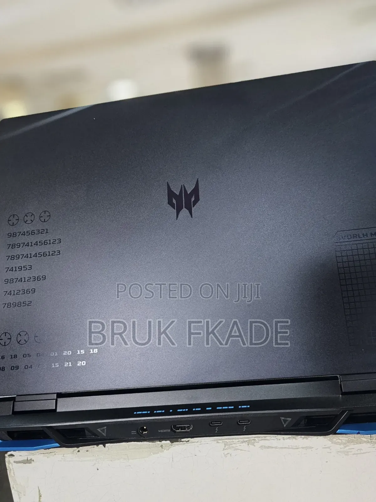 New Laptop Acer Predator Helios 300 16GB Intel Core i9 SSD 1T