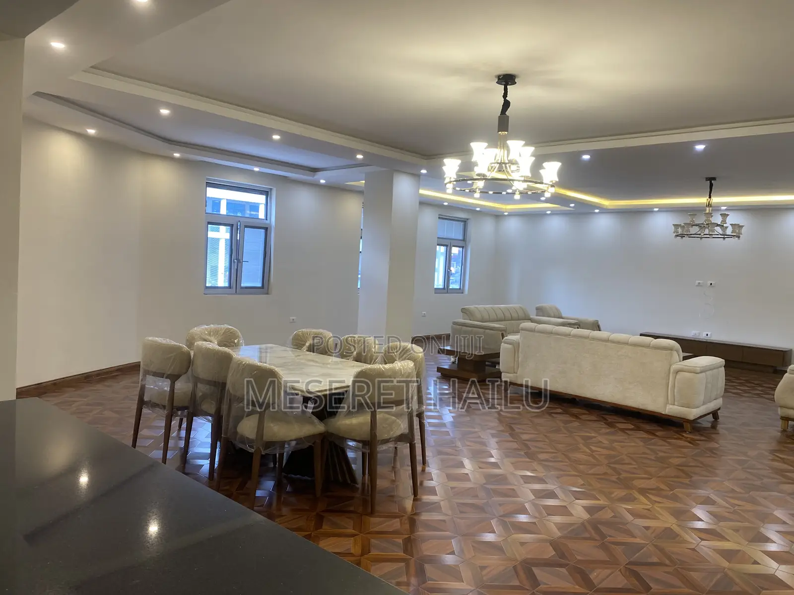 Furnished 4bdrm Penthouse in Bole Airport Rode for rent