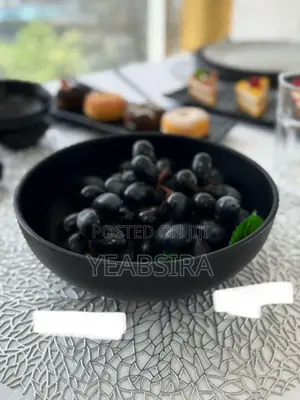A Black Fruit Bowl