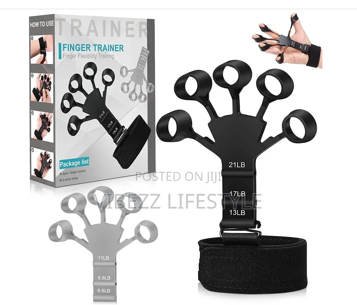Elastic Finger Gripers