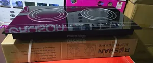 Touch Stove Roshan Double-Burner Stove ሮሻን ተች ስቶቭ ባለ 2