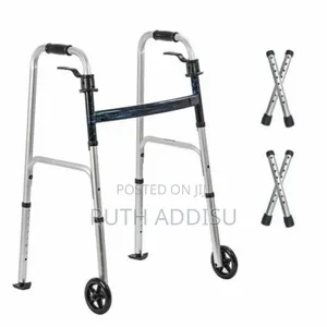 Aluminium Silver Kosmocare Adjustable Walker 3 Medical Walker