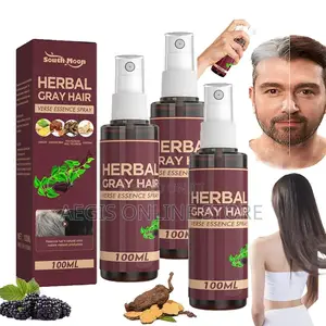100ml Bottle of Herbal Gray Hair Verse Essence Spray
