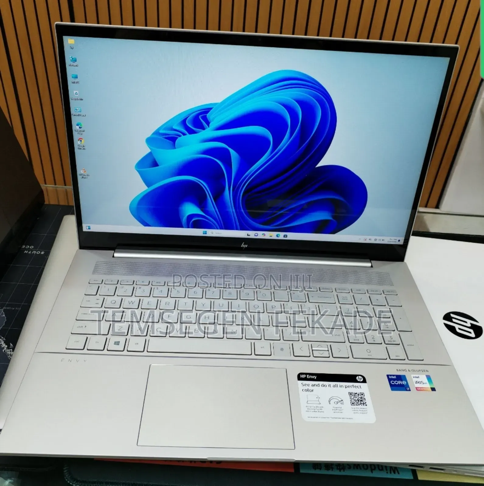 New Laptop HP Envy 17 16GB Intel Core i7 SSD 512GB