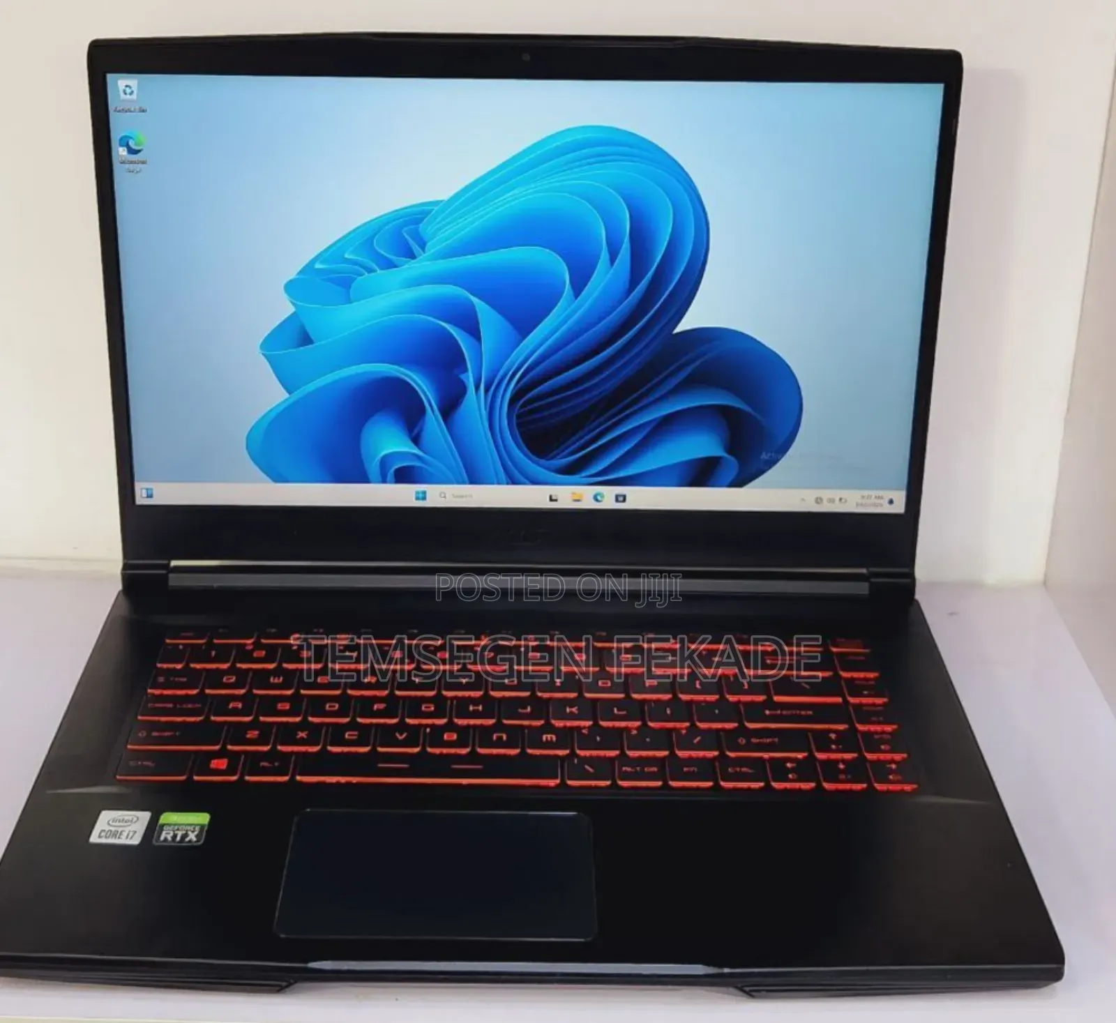 New Laptop MSI 16GB Intel Core i7 SSD 512GB