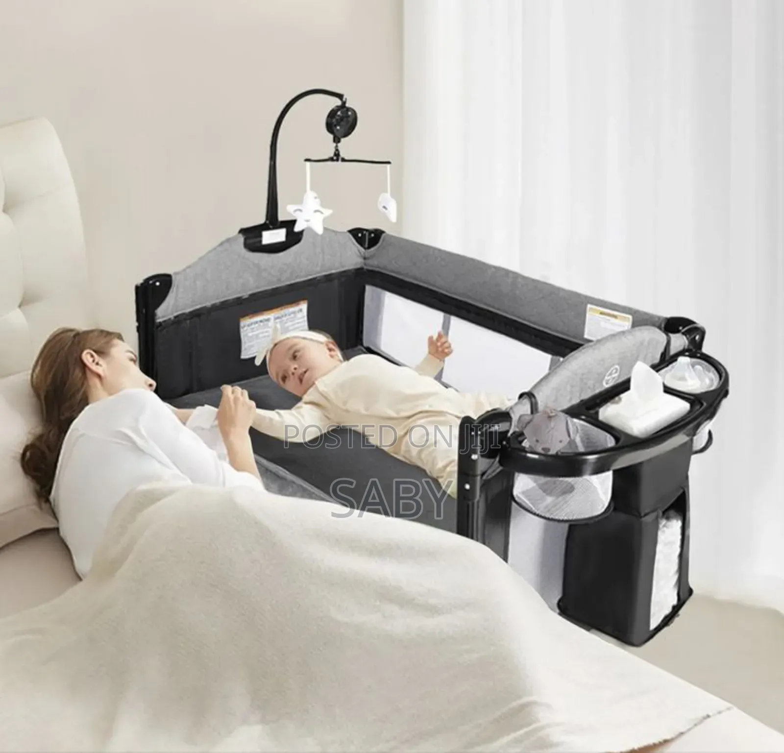 Baby Bassinet Bed Side Slepper