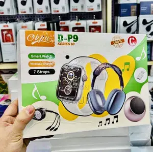 D-P9 Smart Watch 3 in 1 Super Combo