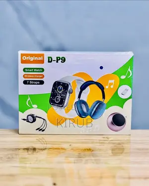 D-P9 Smart Watch 3 in 1 Super Combo