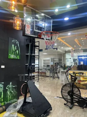 Basketball Stand ለልጆ ክብደት ለቀነስ እየተዝናኑ ለ አዋቂም ሚሆን Spalding