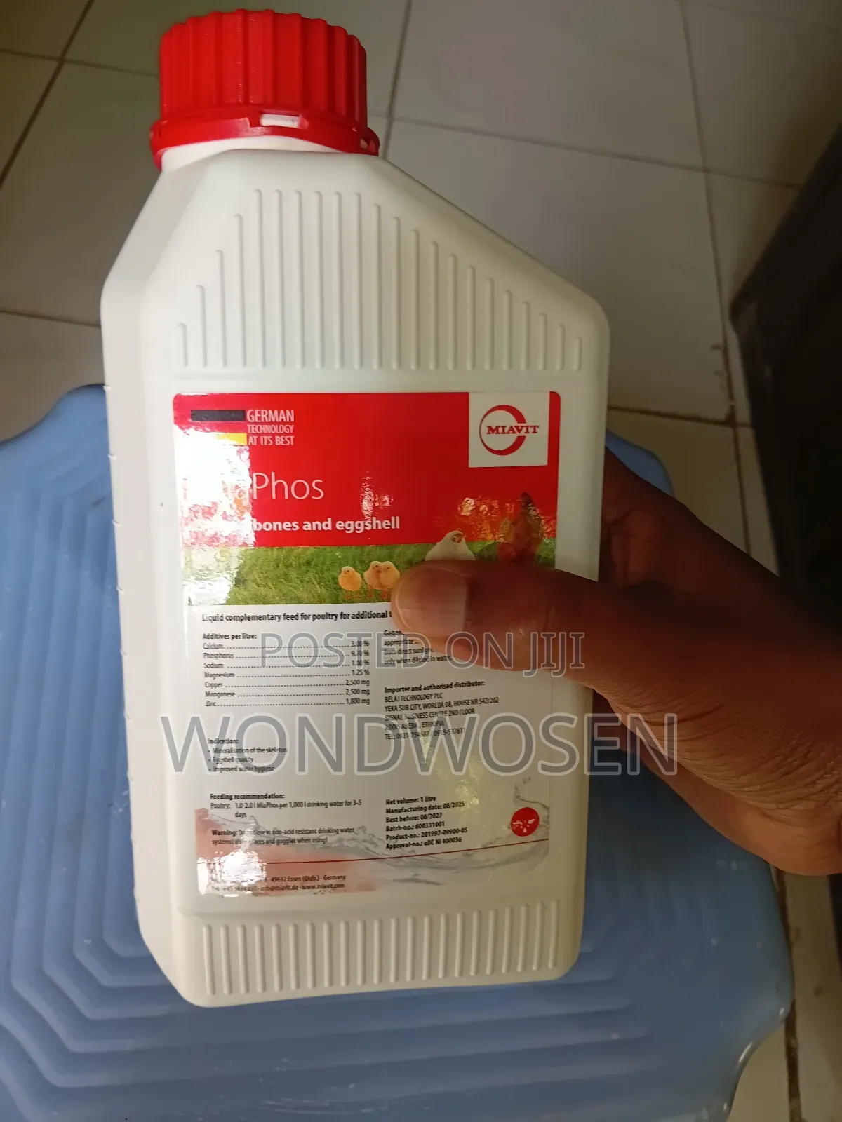Miaphos (Phosphorus Supplement for Strong Bones and Eggshell)
