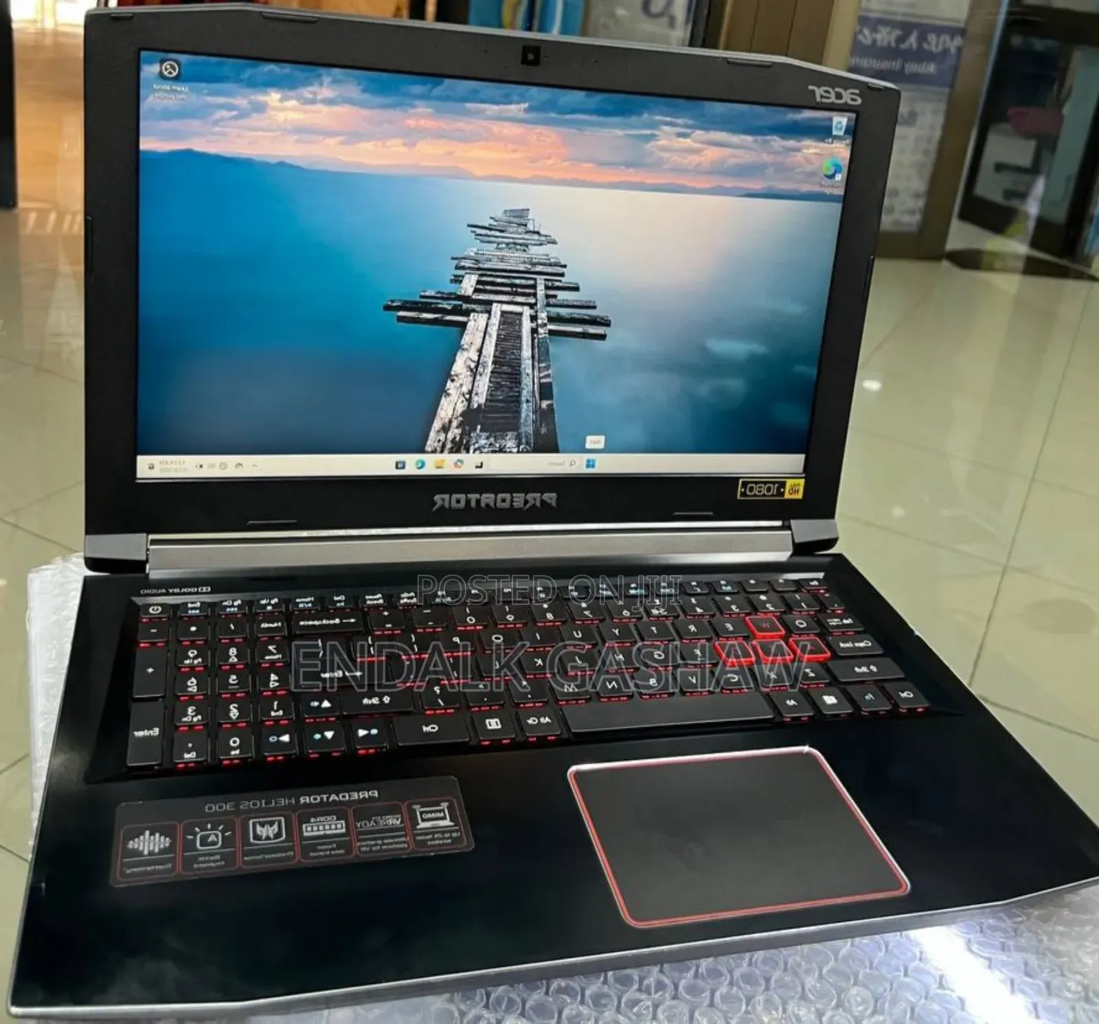 New Laptop Acer Predator 15 16GB Intel Core i7 HDD+SSD 1T
