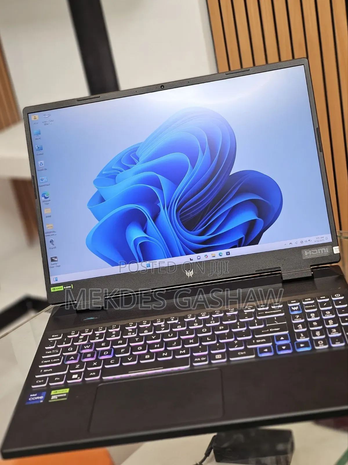 New Laptop Acer Predator 15 16GB Intel Core i9 SSD 1T