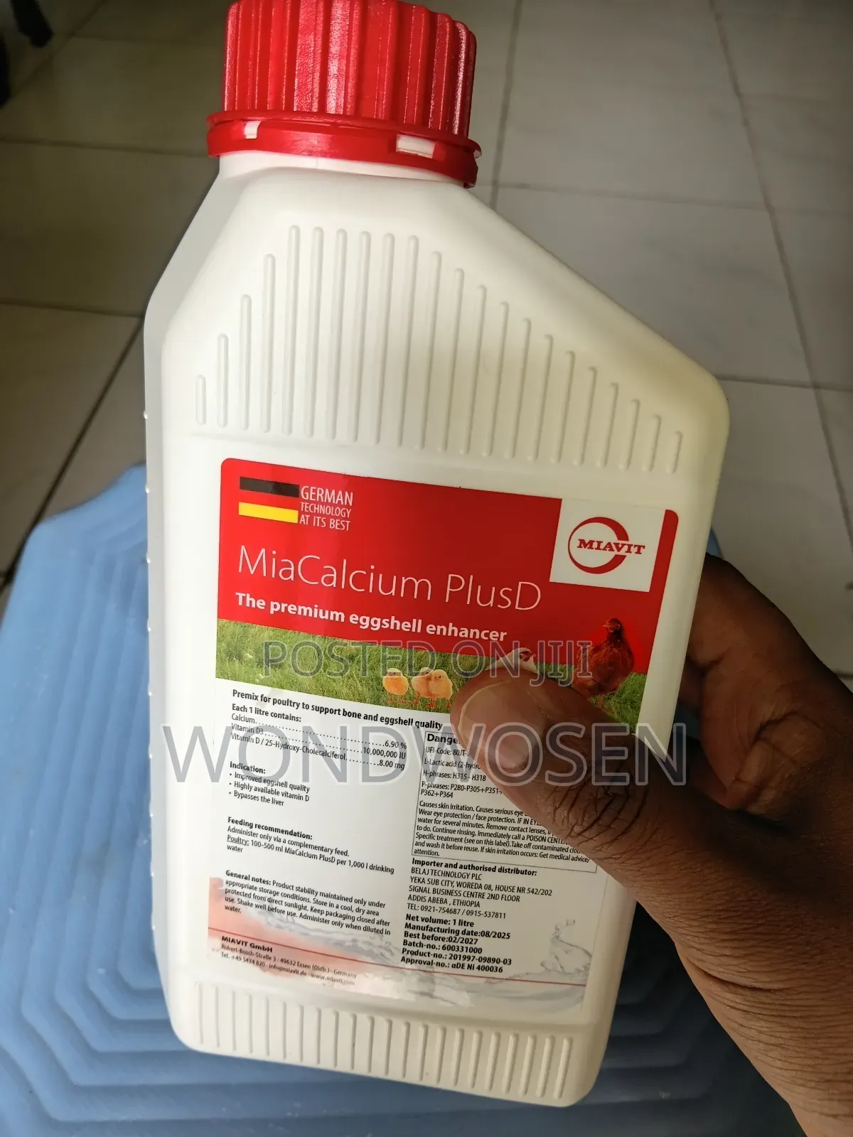 Miacalcium Plusd (Calcium and Vitamin D3 Supplement-Poultry Shoat)
