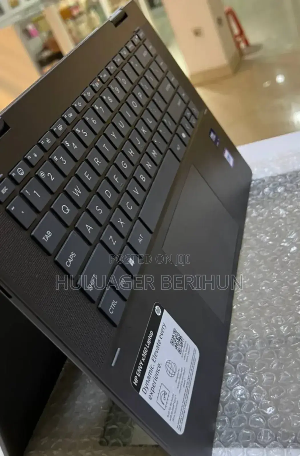 New Laptop HP Envy X360 16GB Intel SSD 512GB