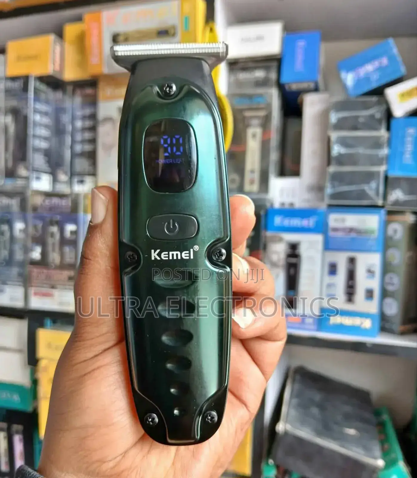 የፀጉር ማሽን Kemei Km-2259 Hair Clipper and Shaver, Designed for Engraving