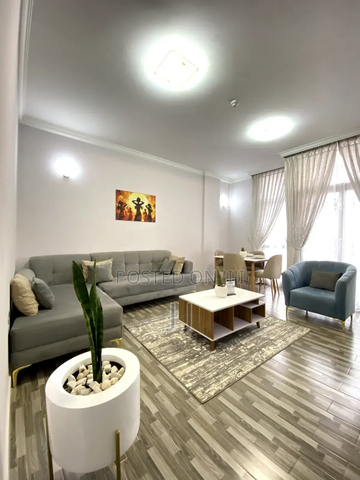 Furnished 2bdrm Apartment in Bole for rent