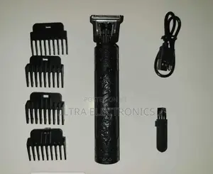 T9 Electric Hair Clipper and Beard Trimmer Featuring a Vintage Dragon